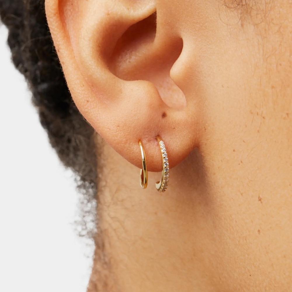 Anthro Uncommon James Seeing Double Earrings